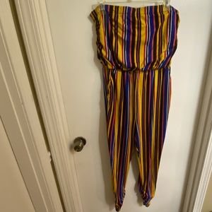 Multicolored romper
